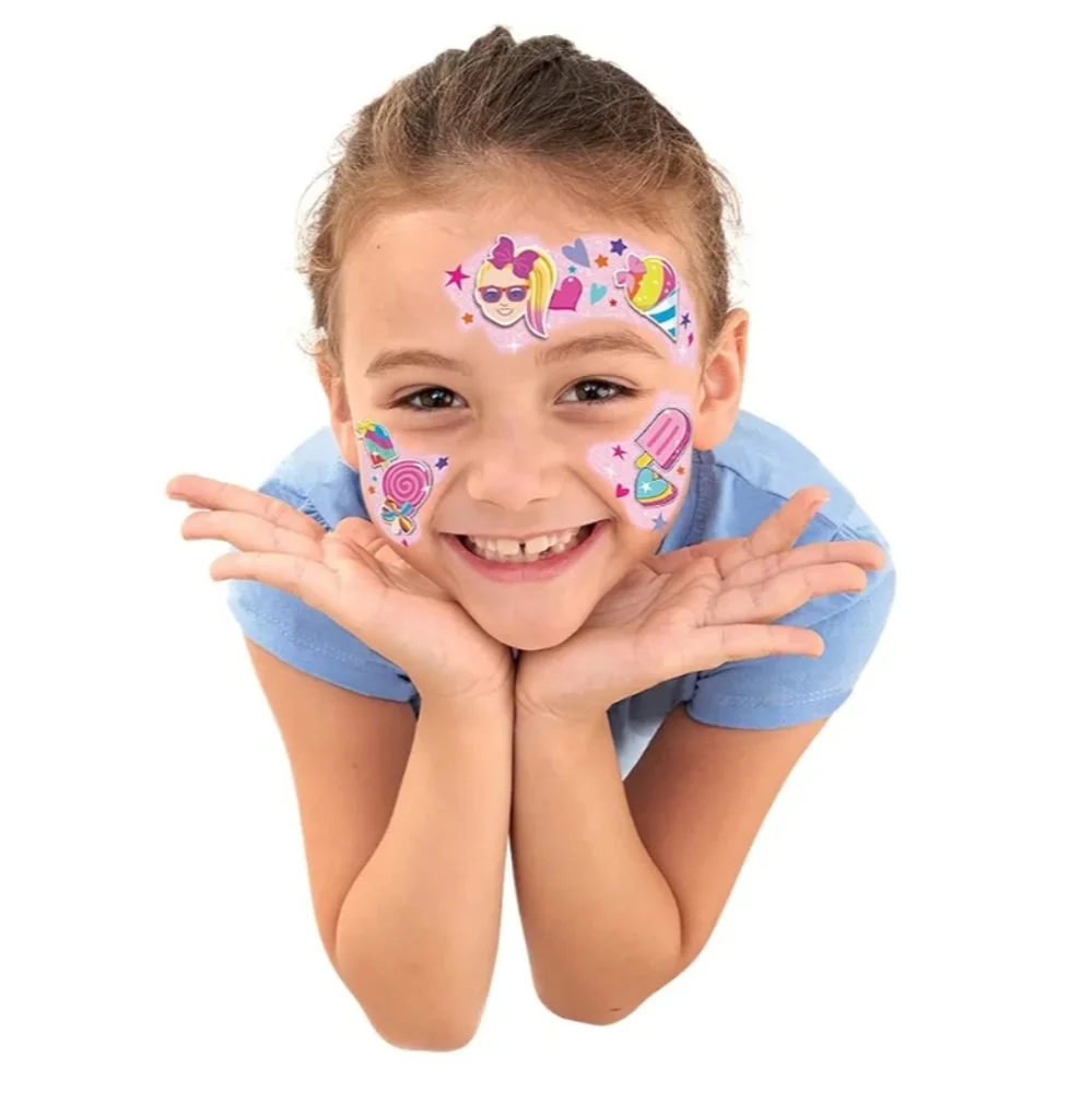 PlayMonster Face Paintoos — JoJo Siwa — Face Design for a Face Paint Alternative